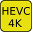 HEVC/4K Video Demo logo